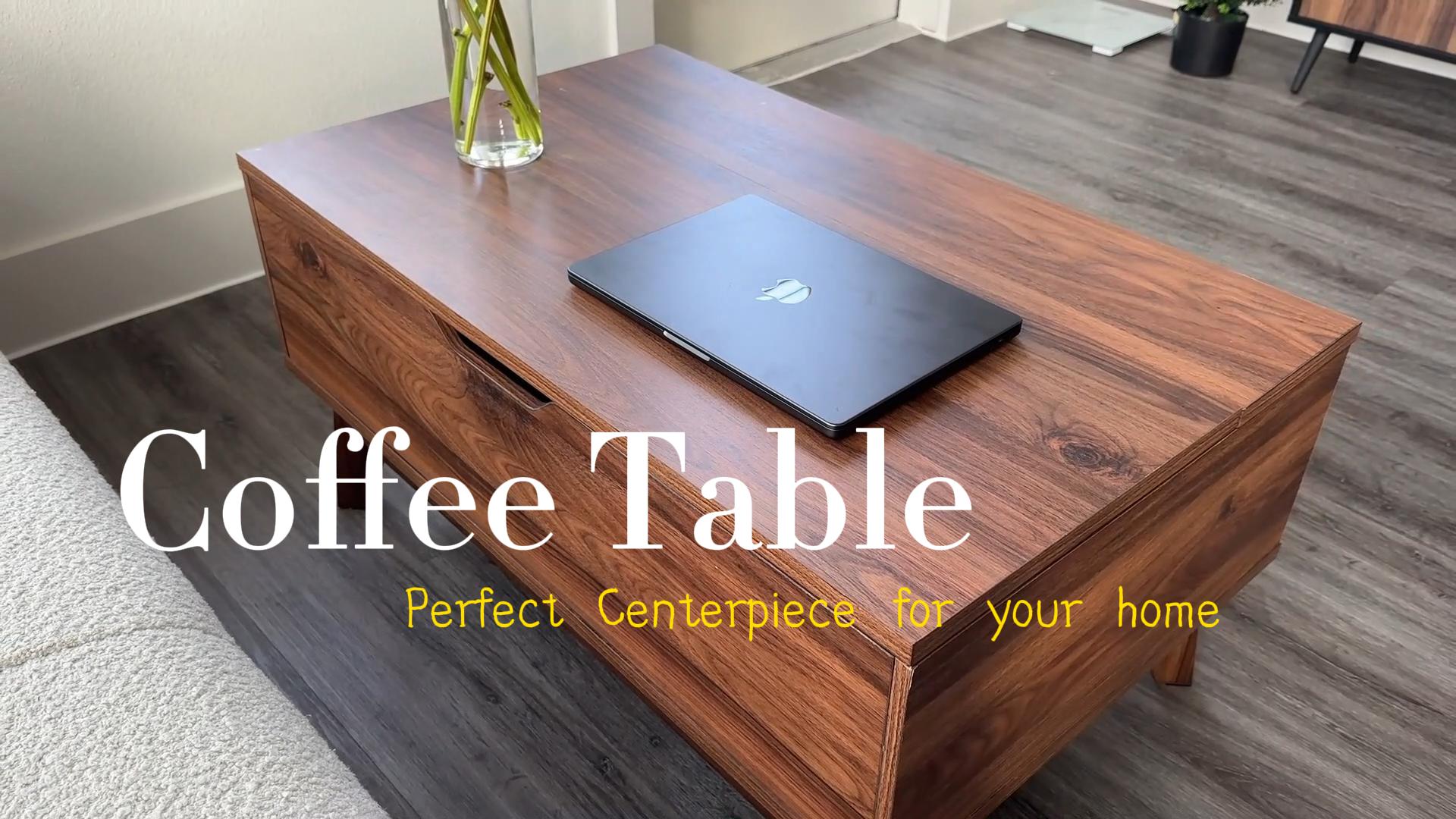 Amazon.com: HAIOOU Lift Top Coffee Table, Mid Century Modern